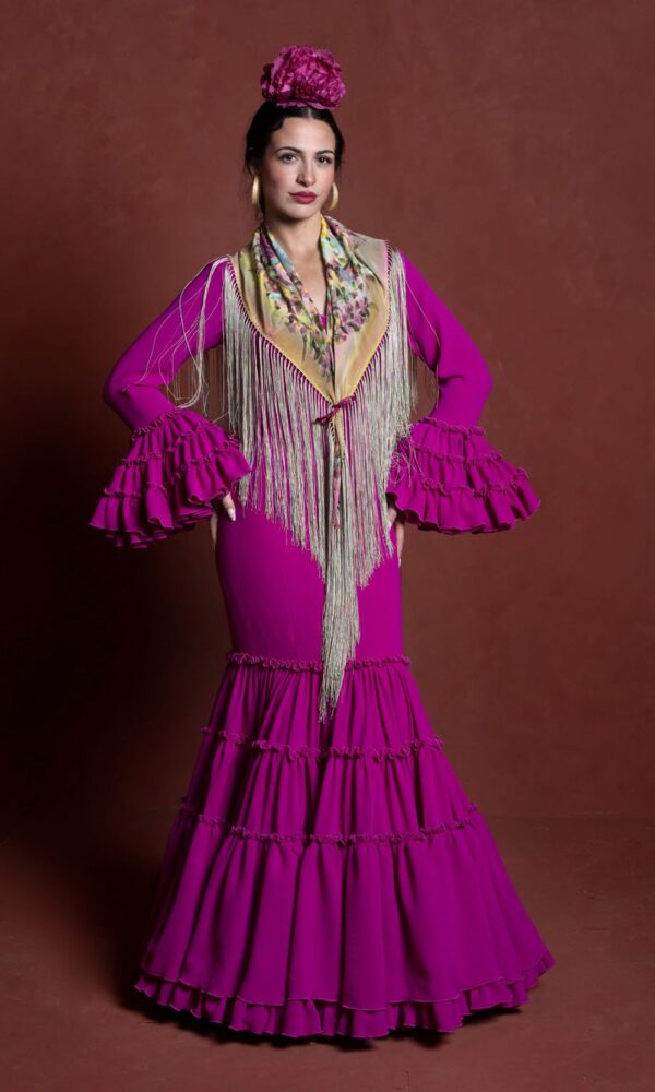 Traje de Flamenca Fucsia (Nardo)
